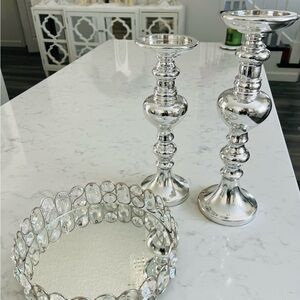 Luxury Silver Vanity Tray